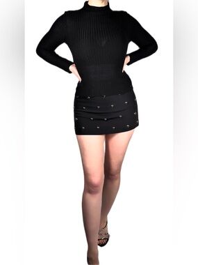 Savage x Fenty Semi-Sheer Long Sleeve Top